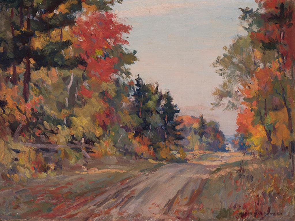 Manly Edward MacDonald (1889-1971) - Fall Landscape