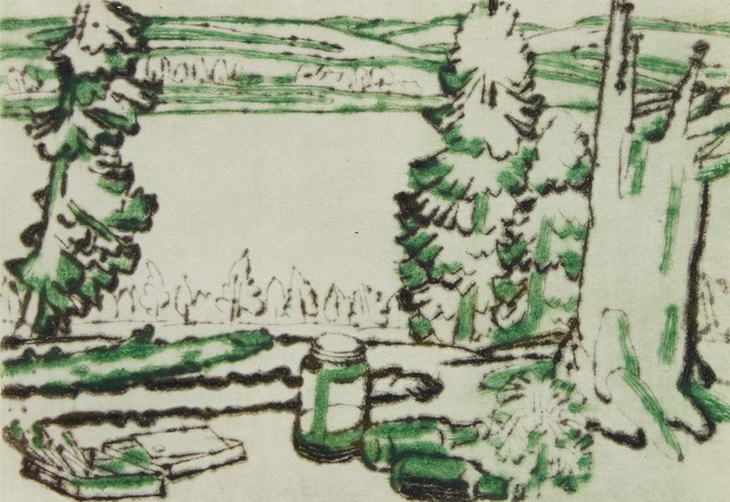 David Browne Milne (1882-1953) - Painting Place (Colophon Edition)