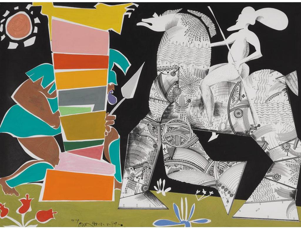 Harold Barling Town (1924-1990) - God Series