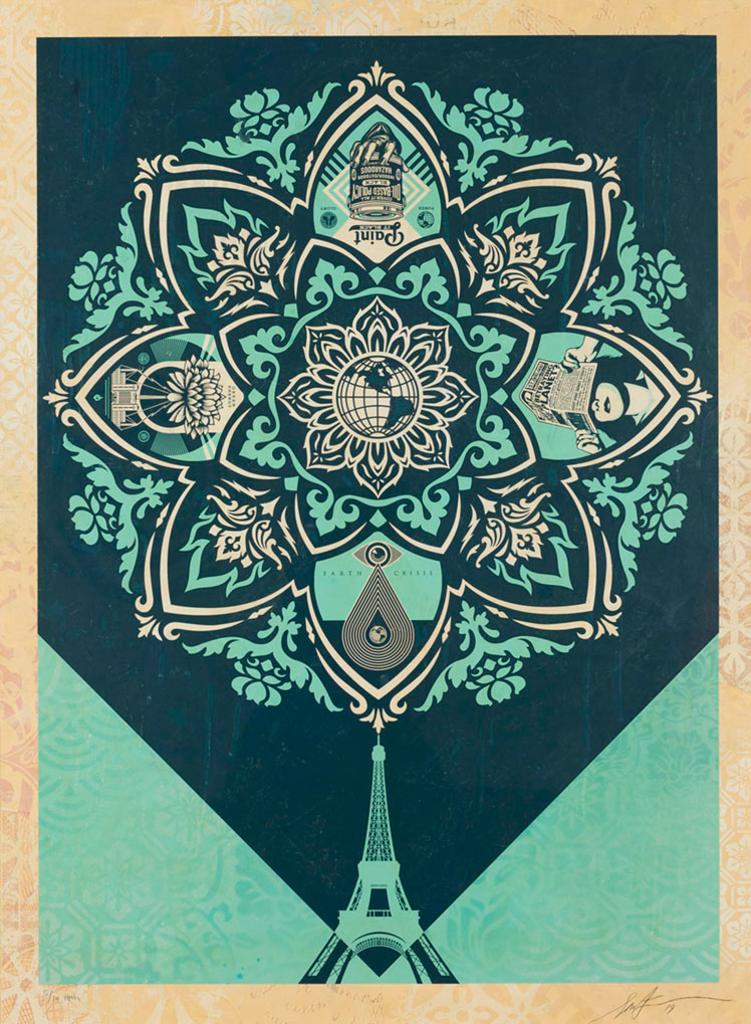 Shepard Fairey (1970) - A Delicate Balance