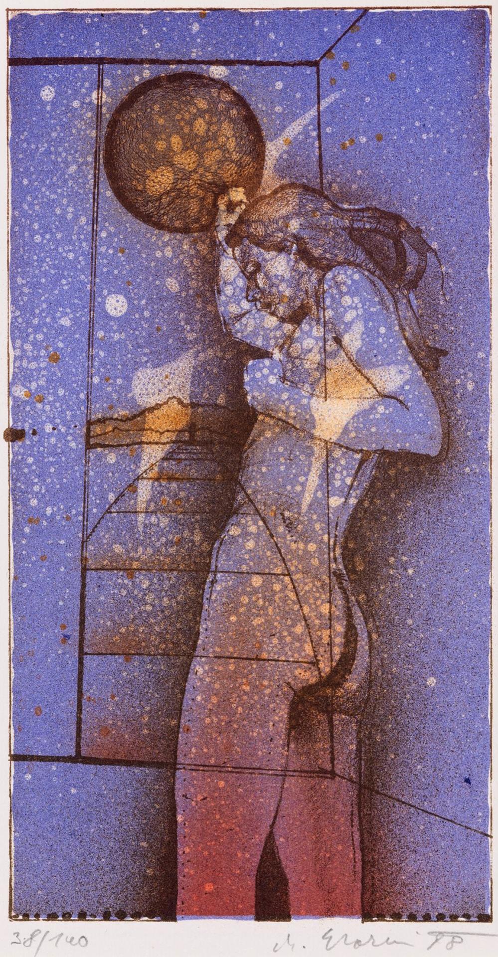Milan Erazim (1946-2020) - Untitled - Standing Nude