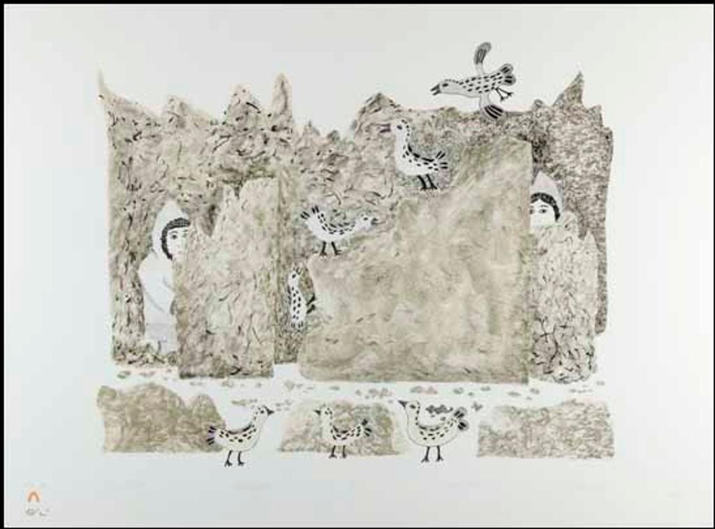 Pitaloosie Saila (1942-2021) - In the Hills