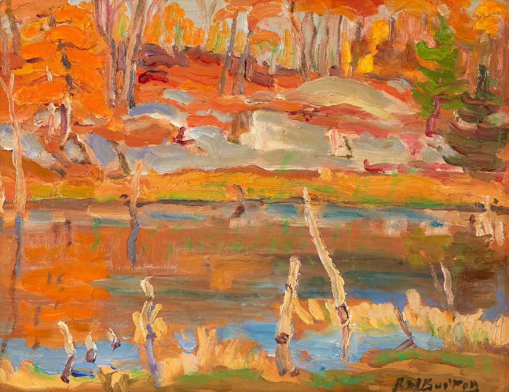 Ralph Wallace Burton (1905-1983) - Late Autumn, Gatineau Parkway, Quebec