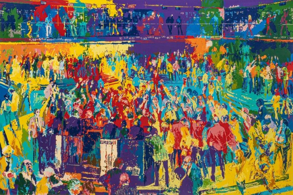 Leroy Neiman (1926-2012) - Chicago Board of Trade