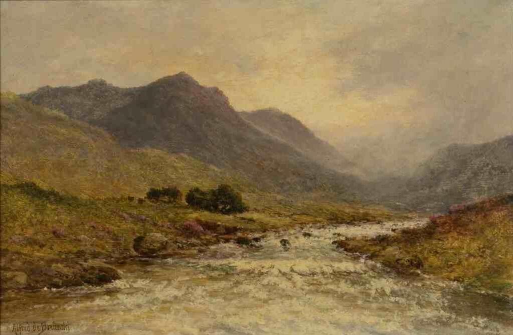 Alfred de Breanski Snr. (1852-1928) - On the Clyde