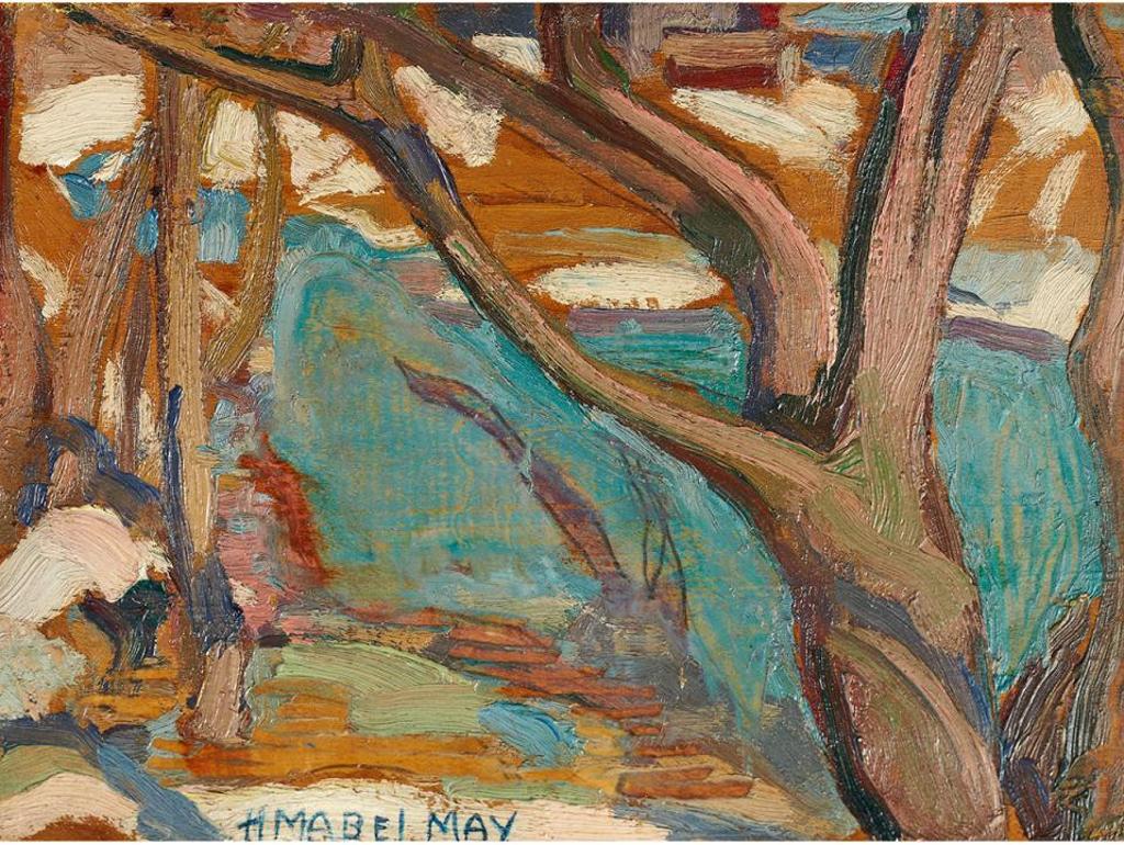 Henrietta Mabel May (1877-1971) - Lake In The Hills, Laurentians