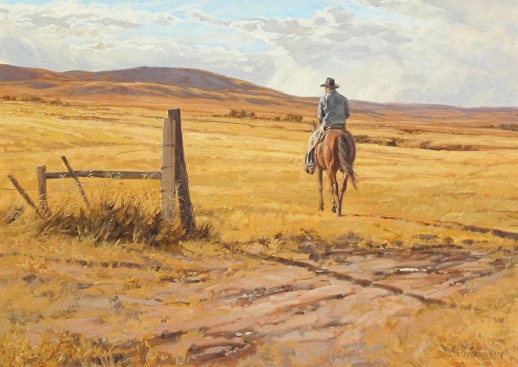 Richard (Dick) Audley Freeman (1932-1991) - Headin Home; 1982