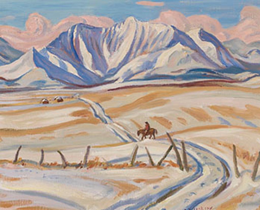Alexander Young (A. Y.) Jackson (1882-1974) - First Snow, Pincher Creek