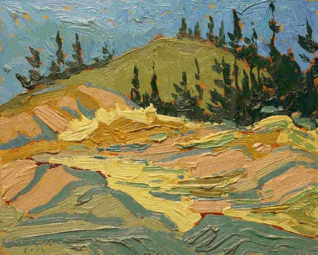Arthur George Lloy (1929-1986) - Coast Near Duncans Cove; 1983