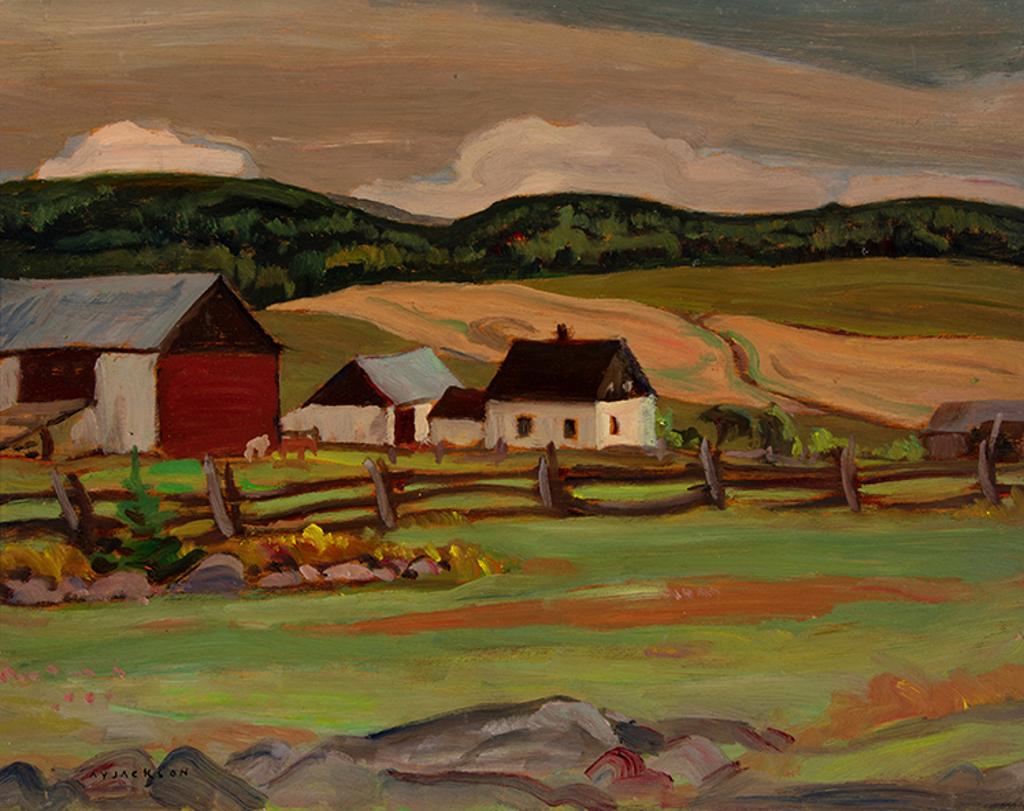 Alexander Young (A. Y.) Jackson (1882-1974) - Farm House in Summer