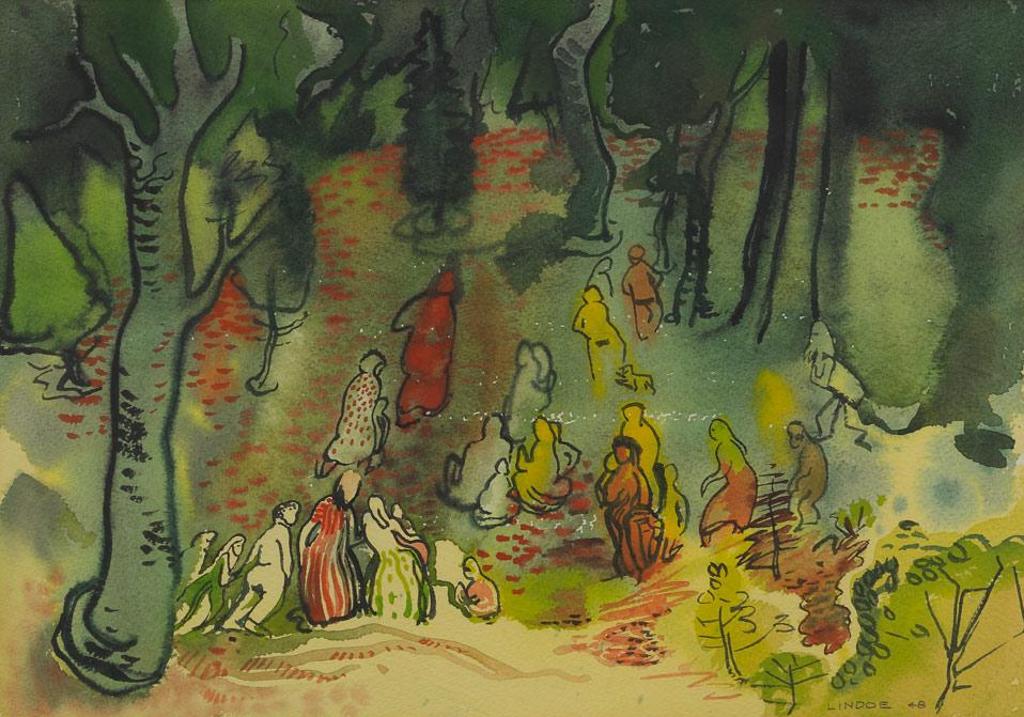 Luke Orton Lindoe (1913-1998) - Promised Land