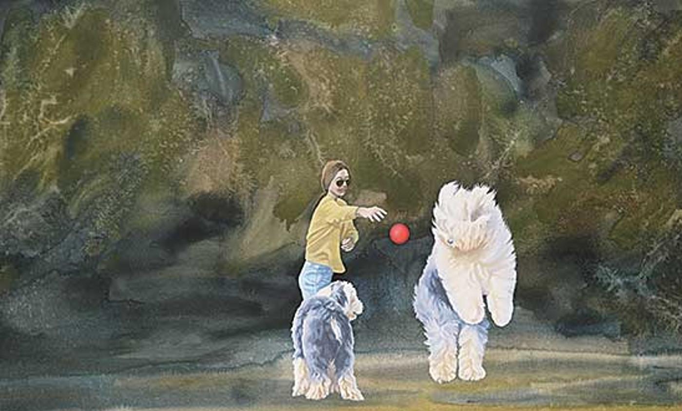 Alexandra (Sandy) Haeseker (1945) - Backyard