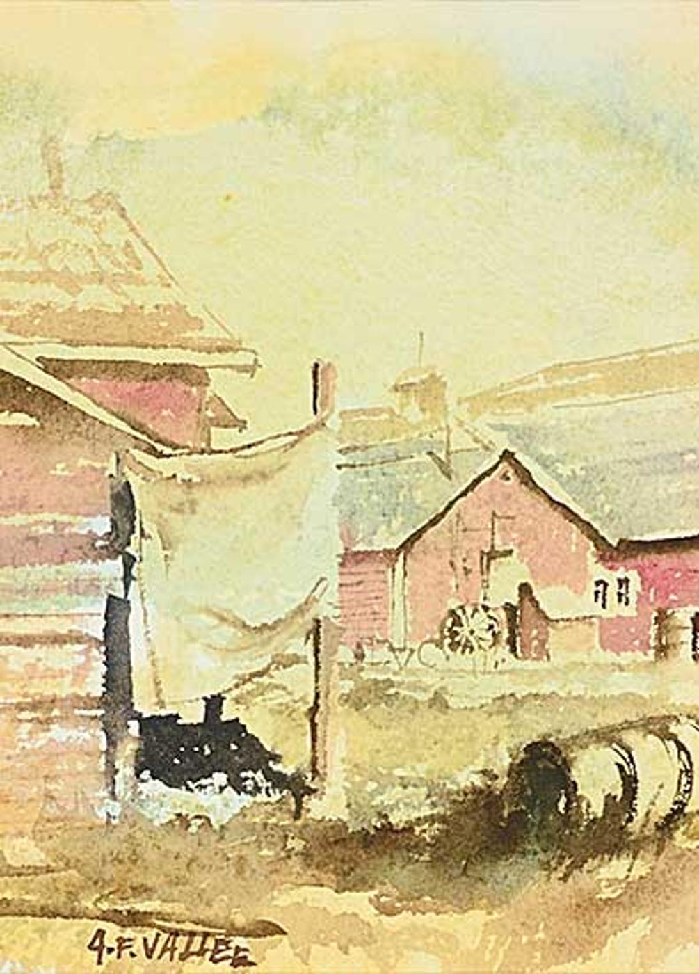 Armand Frederick Vallee (1921-2009) - Untitled - Country Clothesline