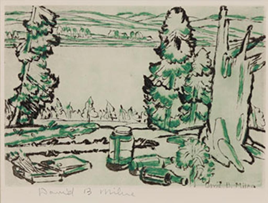 David Browne Milne (1882-1953) - Painting Place (Colophon Edition)
