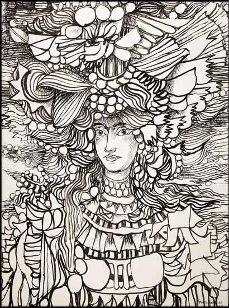 Rene Portocarrero (1912-1986) - Figura Ornamentada
