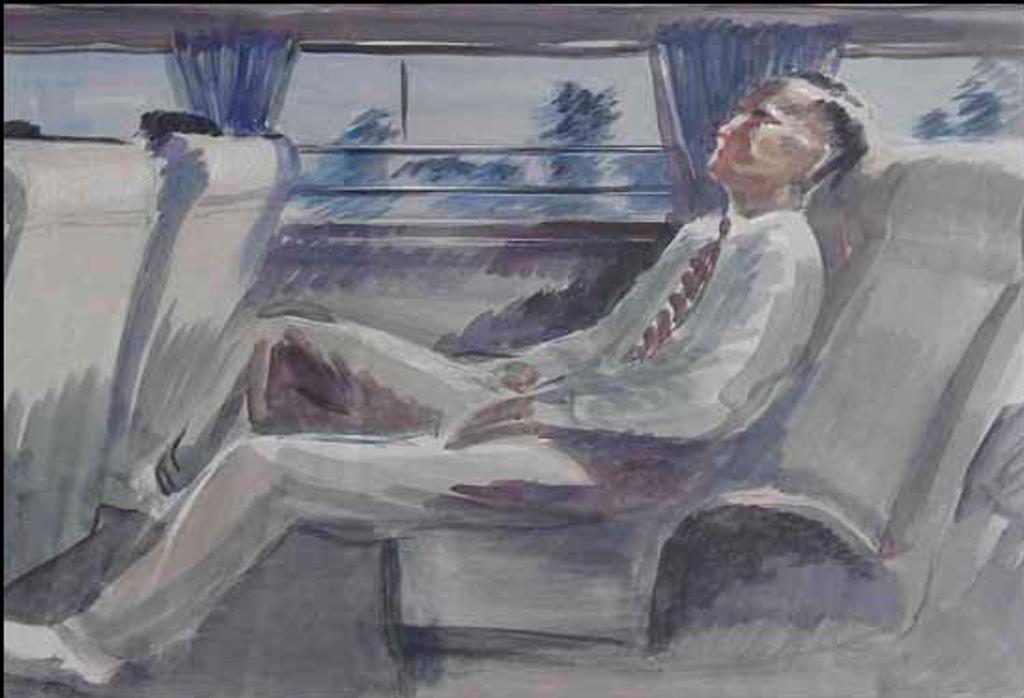 John Ensor (1905-1995) - Distance Bus Rider (01848/2013-181)