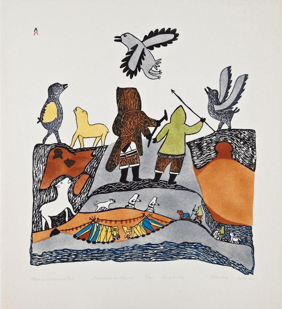 Pitseolak Ashoona (1904-1983) - Memories Of Summers Past