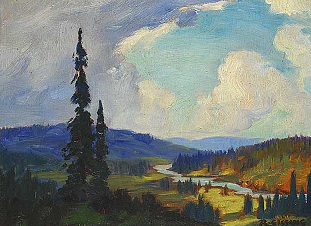 Roland Gissing (1895-1967) - Untitled - Ghost River Valley