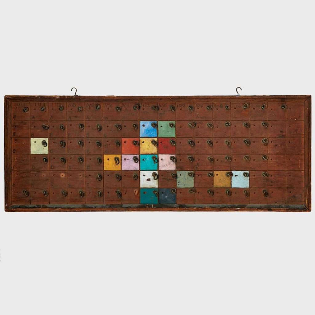 Harold Barling Town (1924-1990) - No Room At Mondrian's Inn