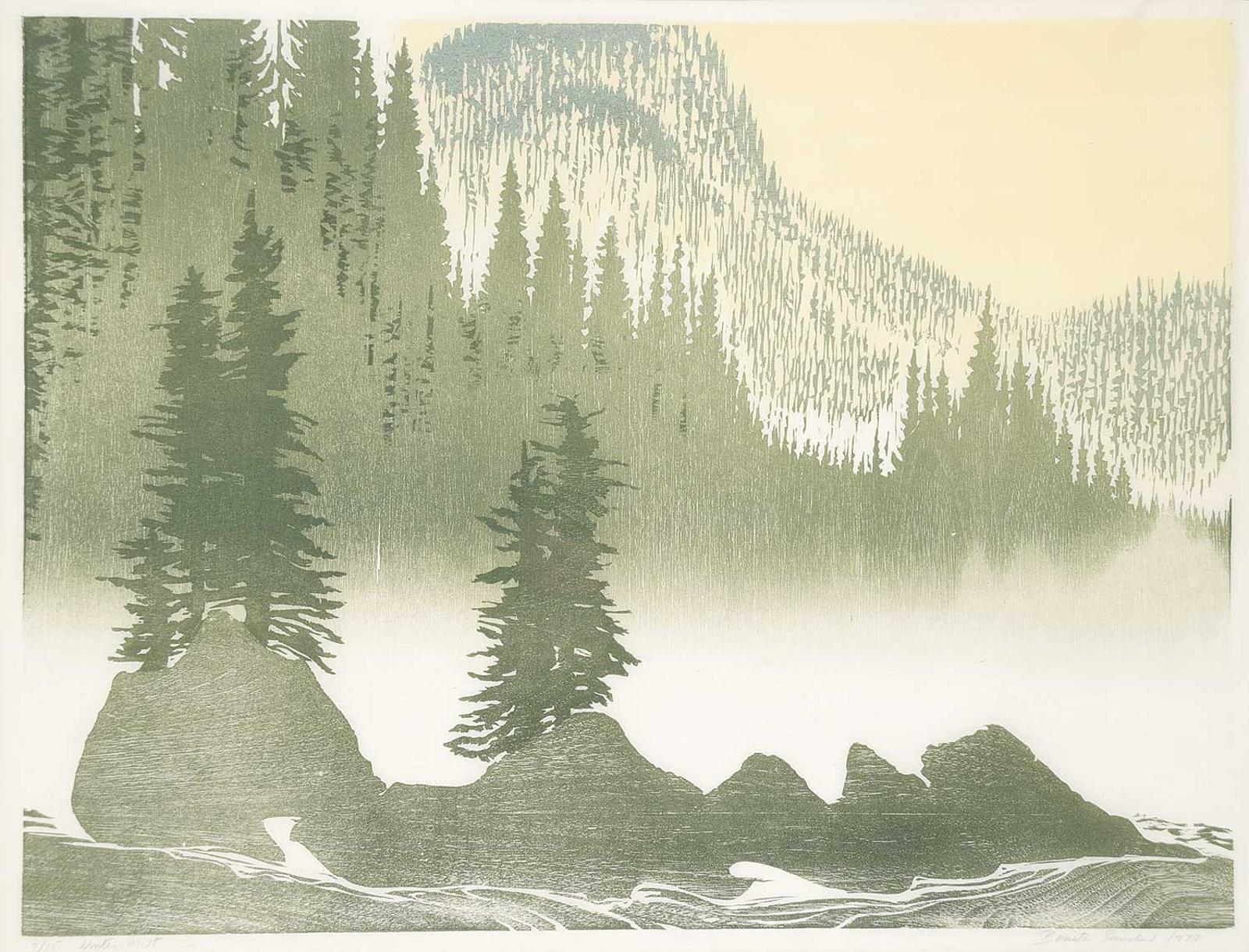 Benita Elizabeth Sanders (1935) - Winter Mist #4/15