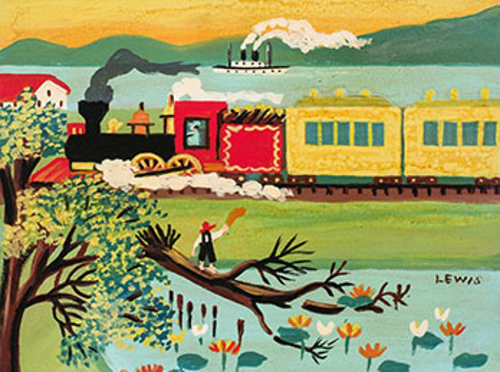 Maud Kathleen Lewis (1903-1970) - Passing Train