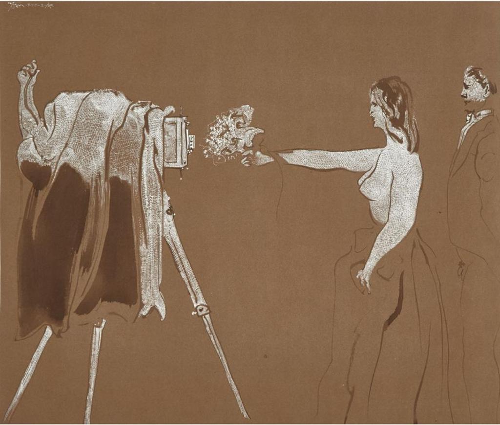 Harold Barling Town (1924-1990) - Two Works: Enigma No. 10 (Wedding Couple And Camera) And Enigma No. 12 (Captain And Stove)