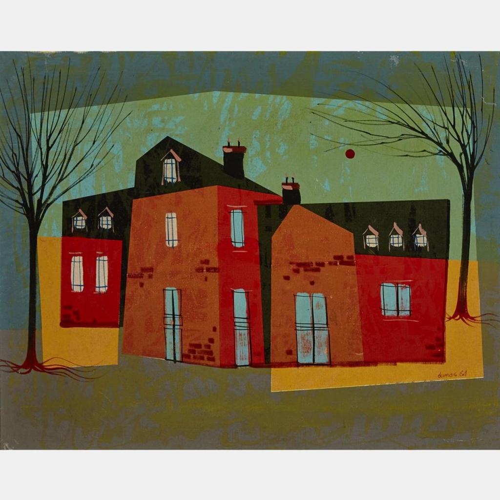 Antoine Dumas (1932) - Untitled (Row Houses)