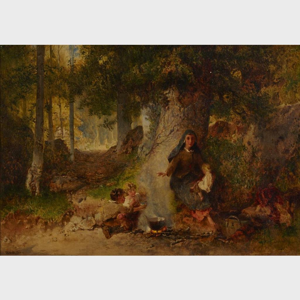 Otto Rheinhold Jacobi (1812-1901) - Mid-Day Rest
