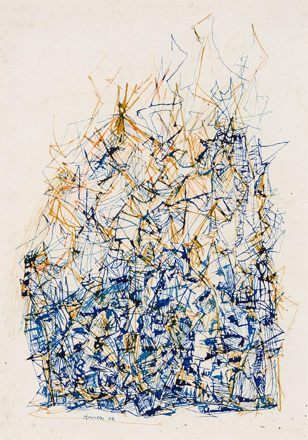 Jean-Paul Armand Mousseau (1927-1991) - Sans titre