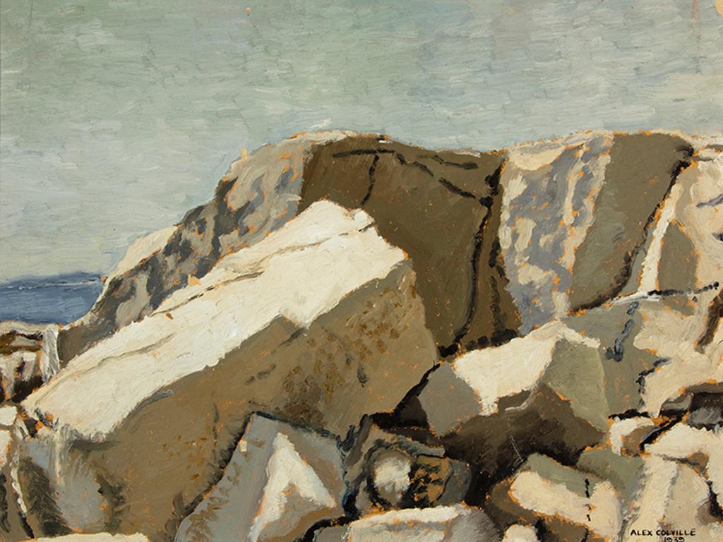 Alexander (Alex) Colville (1920-2013) - Rocky Shore