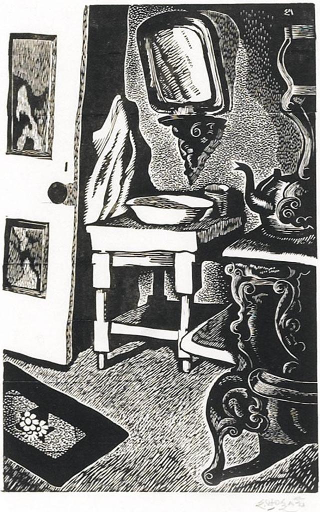 Edwin Headley Holgate (1892-1977) - Labrador Kitchen No. 2