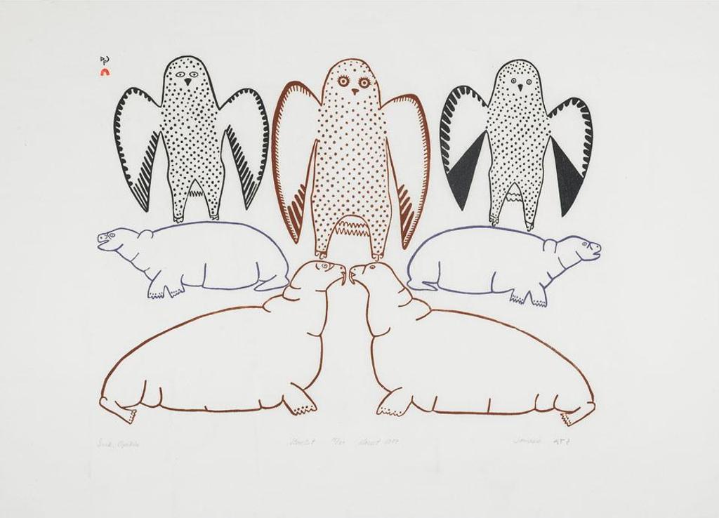 Jamasie Teevee (1910-1985) - Ivik, Opiklu