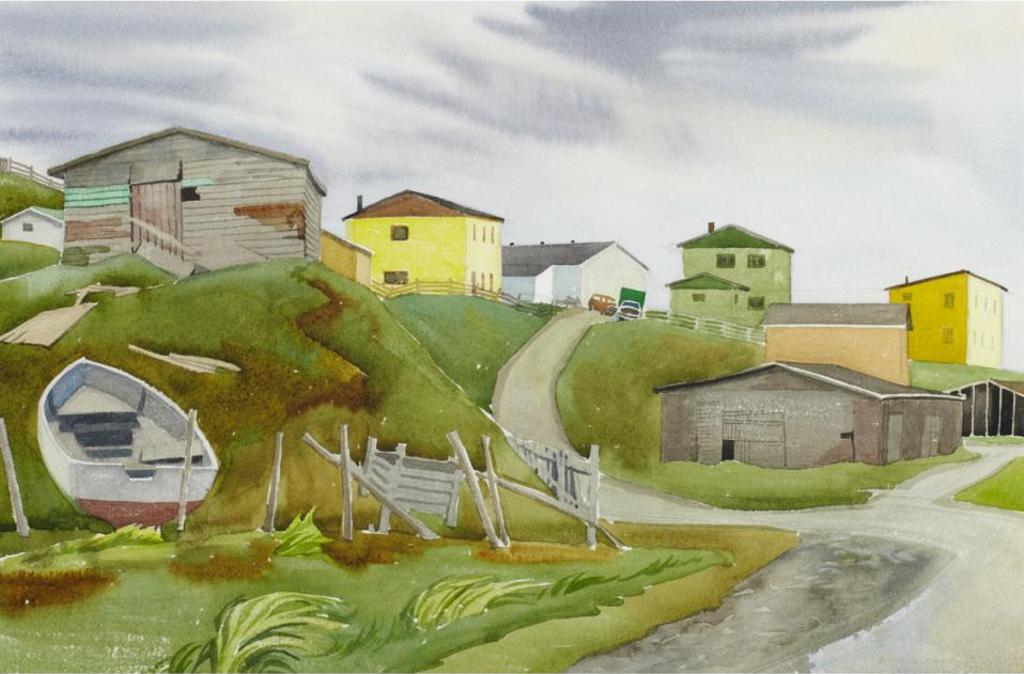 Doris Jean McCarthy (1910-2010) - Ferryland Nfld, 1983