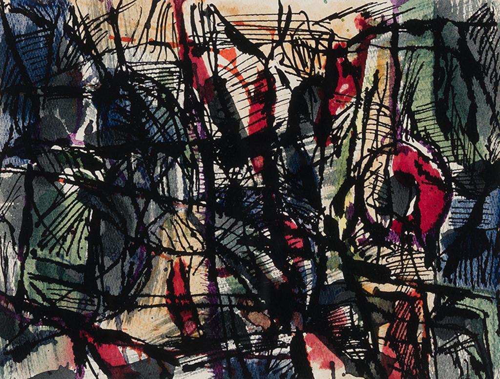 Jean-Paul Riopelle (1923-2002) - Sans titre / Superbagnères