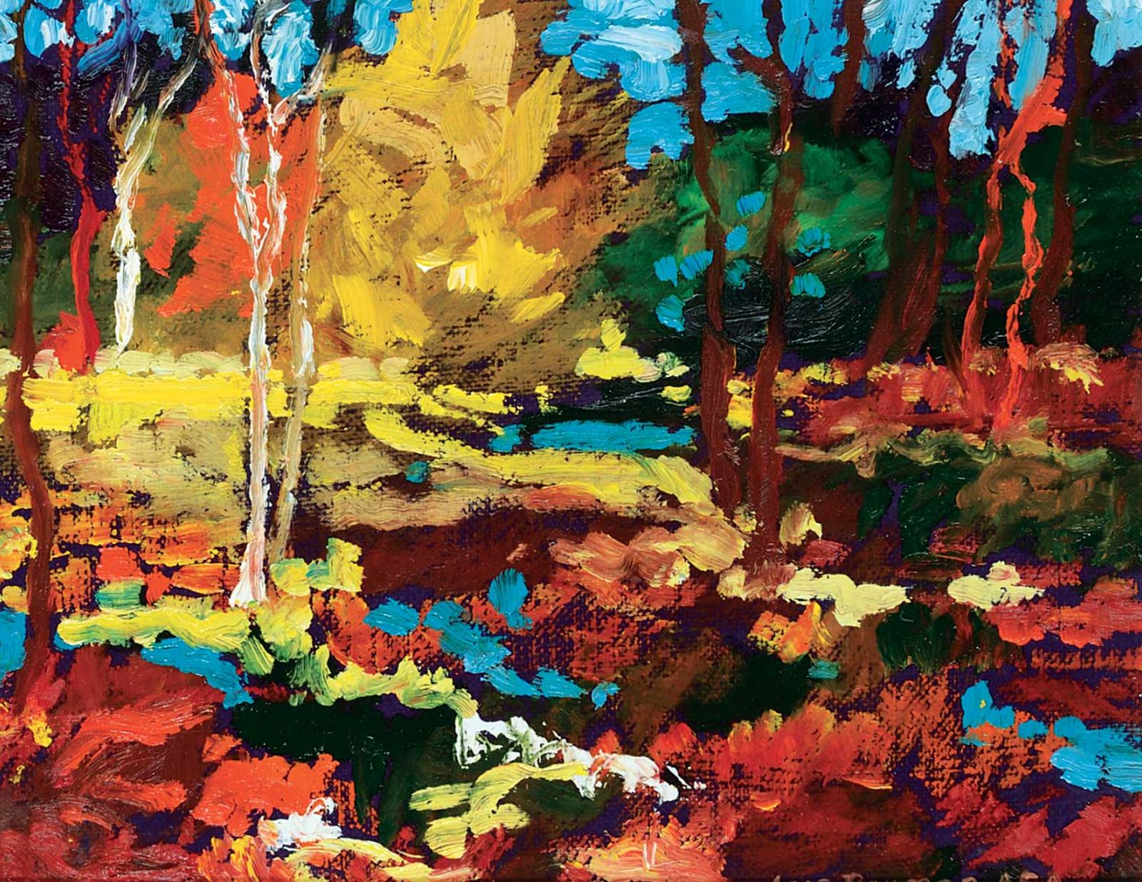 Lois Bauman (1943) - Kananaskis Autumn