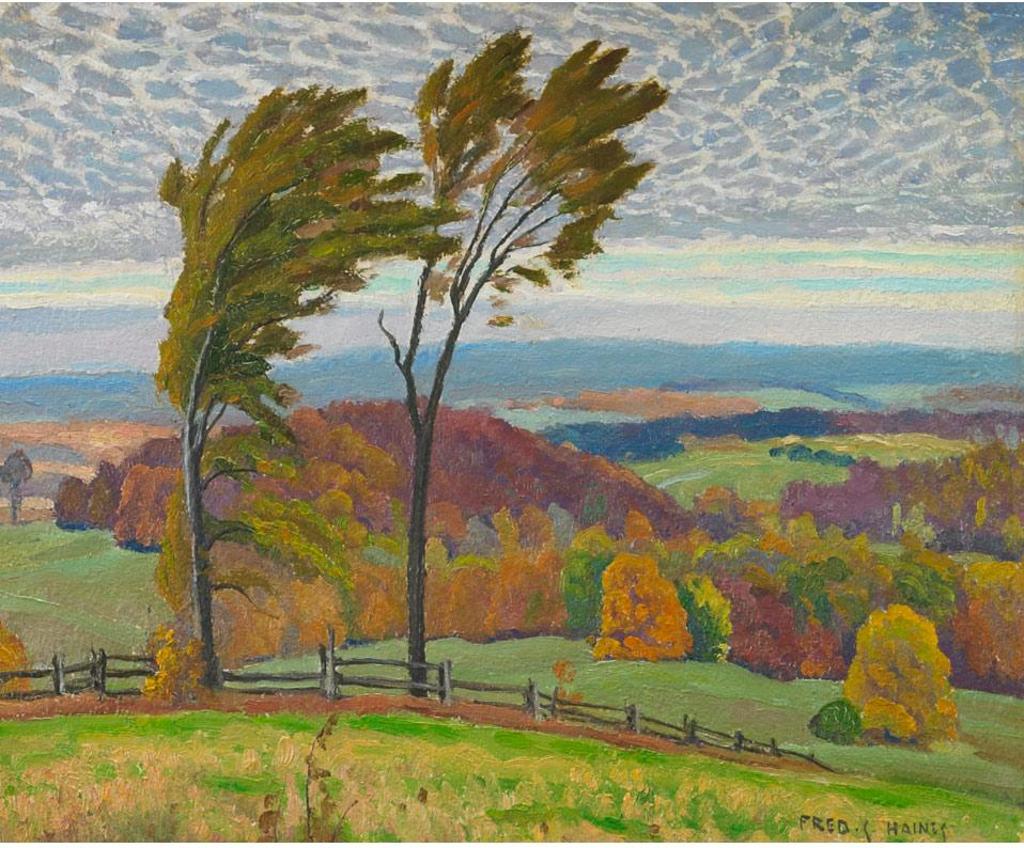 Frederick Stanley Haines (1879-1960) - The Mackeral Sky