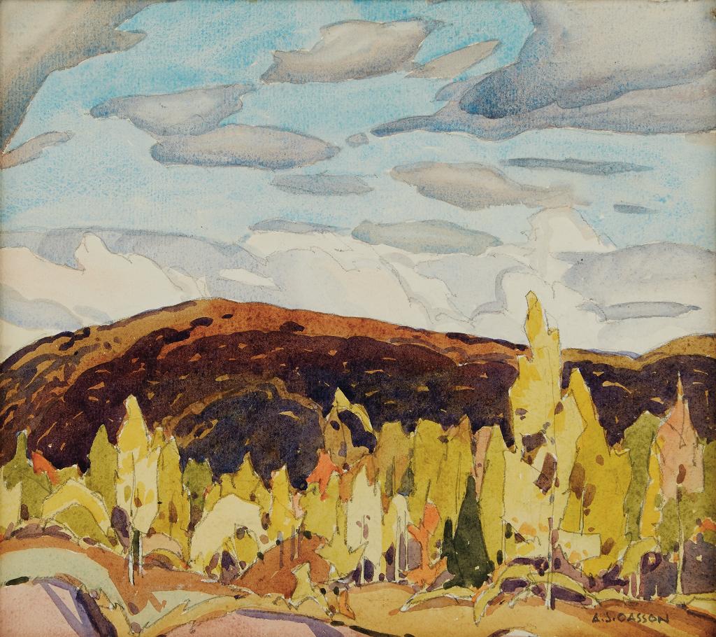 Alfred Joseph (A.J.) Casson (1898-1992) - Credit Forks (1928)
