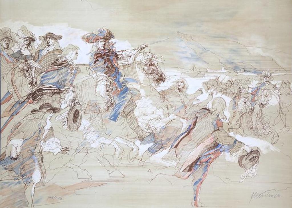 Claude Weisbuch (1927-2014) - Untitled - Procession
