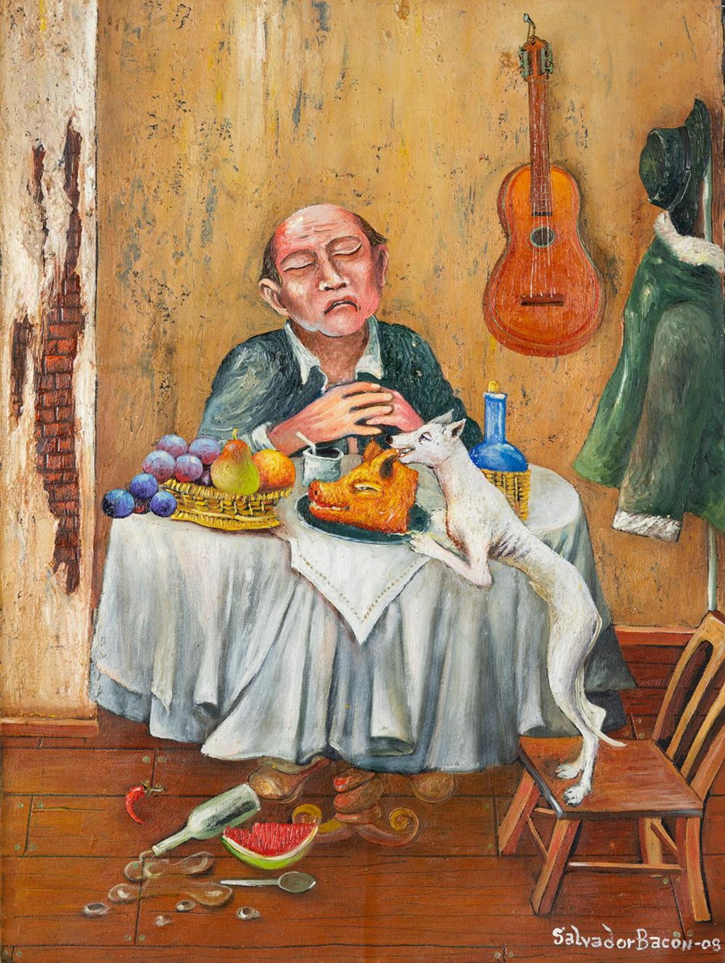 Salvador Bacon (1955) - Untitled - Grace