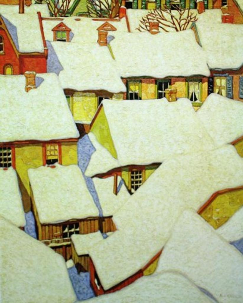 A.J. Casson (1898-1992) - Roof Tops