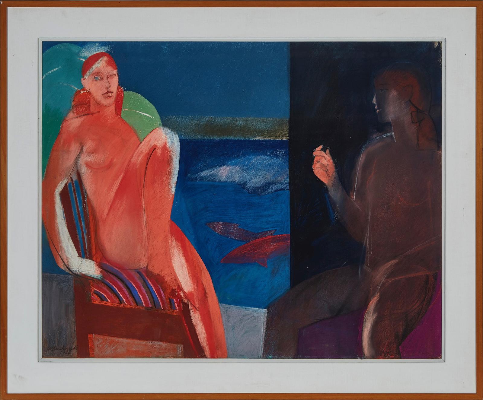 Walter Joseph Gerard Bachinski (1939) - Two Bathers Ii