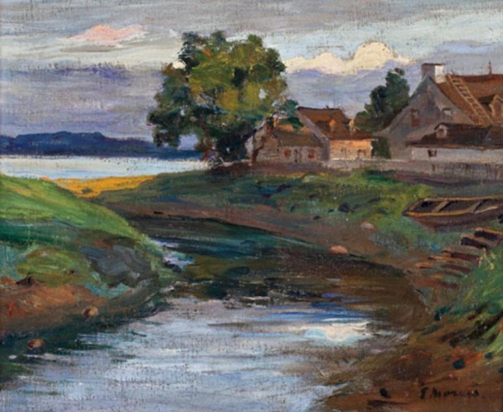 Edmund Montague Morris (1871-1913) - Houses on the St. Lawrence