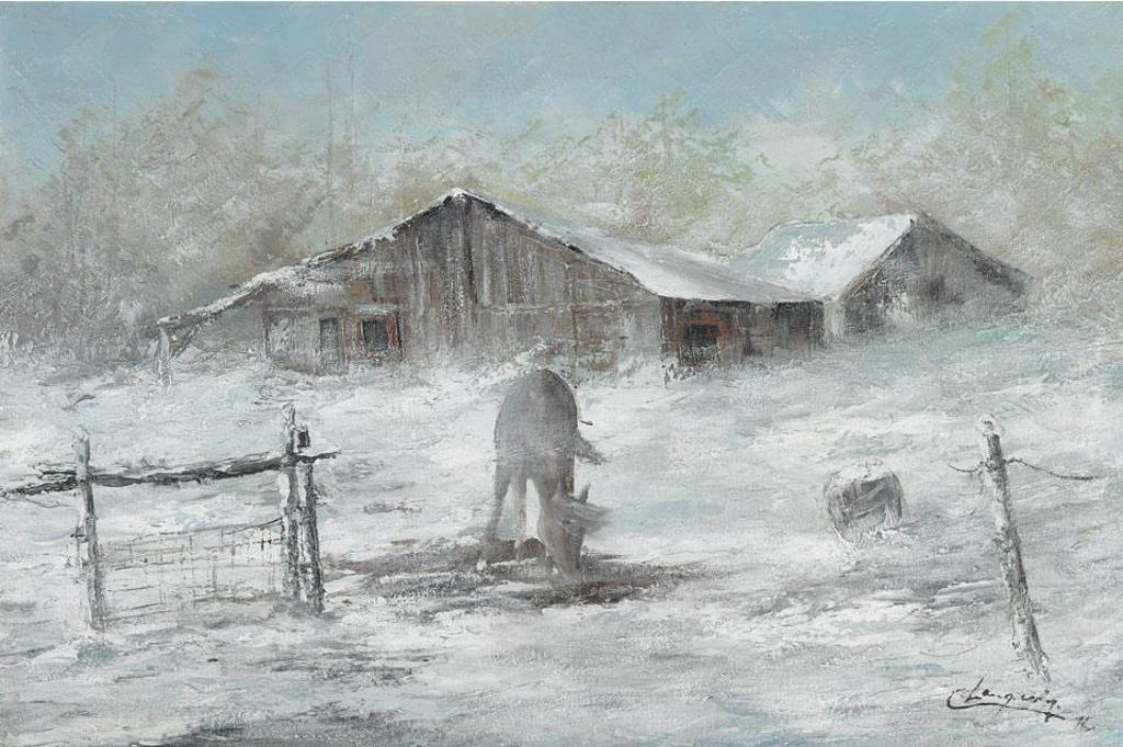 Claude Langevin (1942-2024) - Drifting Snow