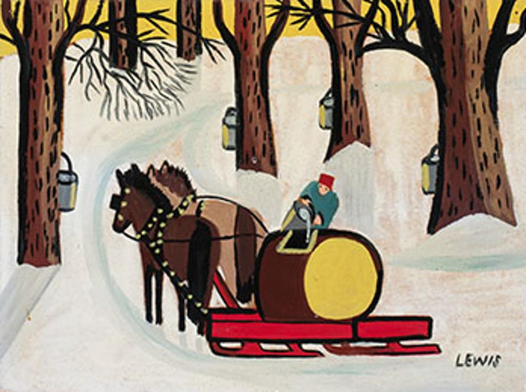 Maud Kathleen Lewis (1903-1970) - Collecting Maple Sugar