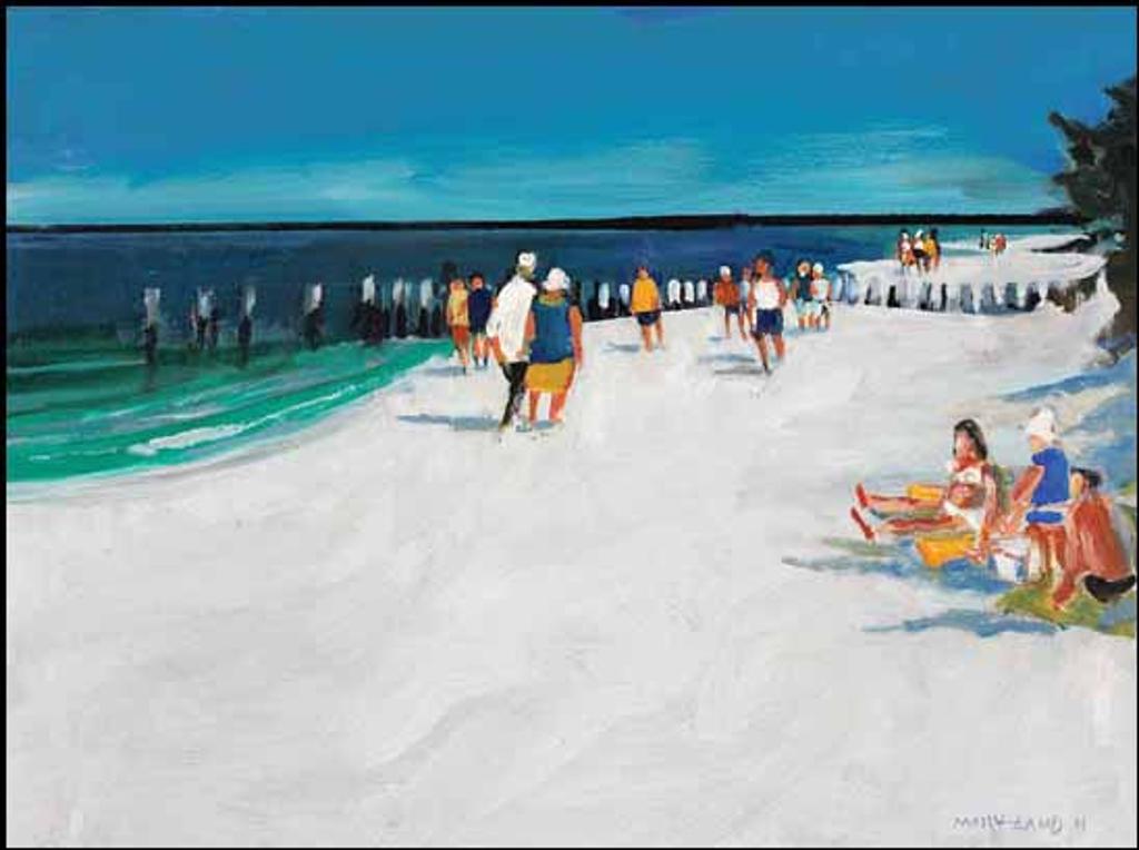 Molly Joan Lamb Bobak (1922-2014) - Pilings