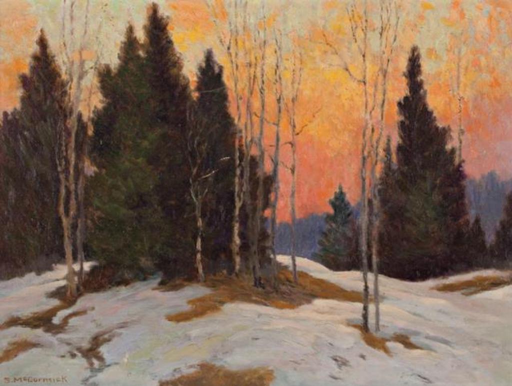 Stuart Mccormick (1900-1992) - Spring Evening, Glengarry