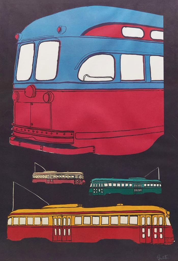 Charles Pachter (1942) - Streetcars