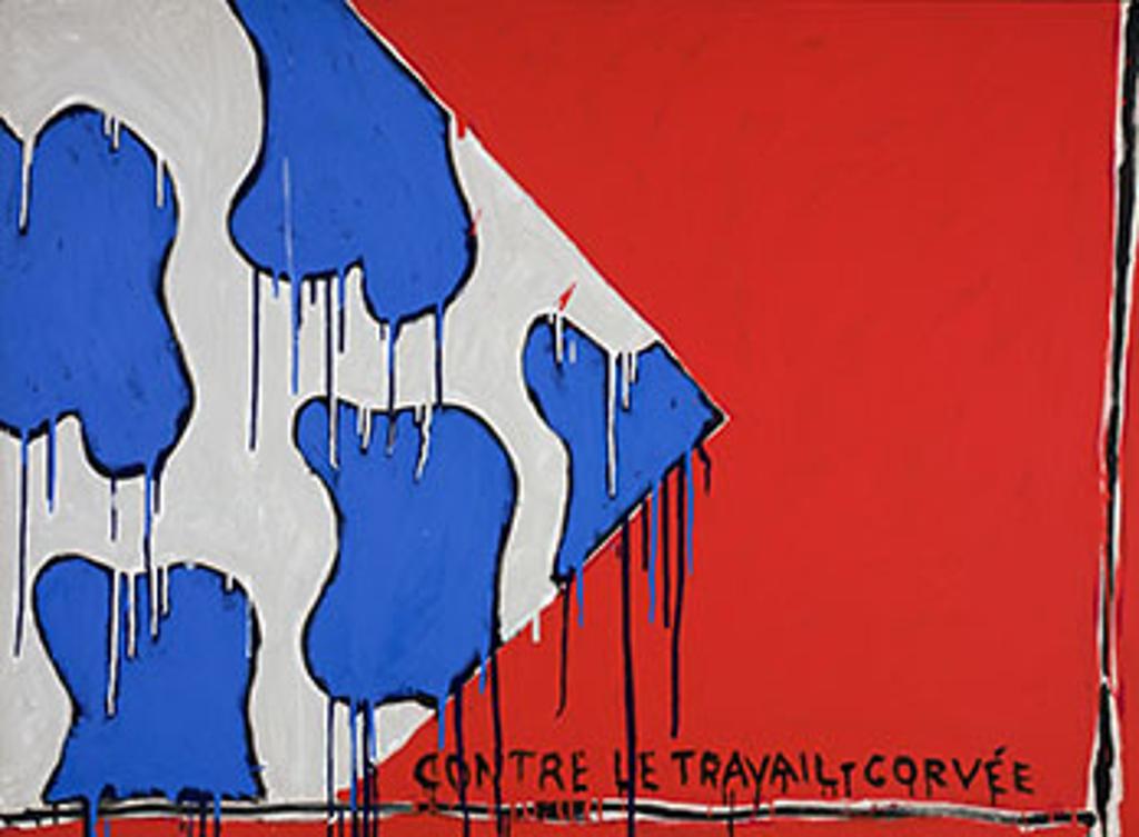 Serge Lemoyne (1941-1998) - Hommage à Viallat