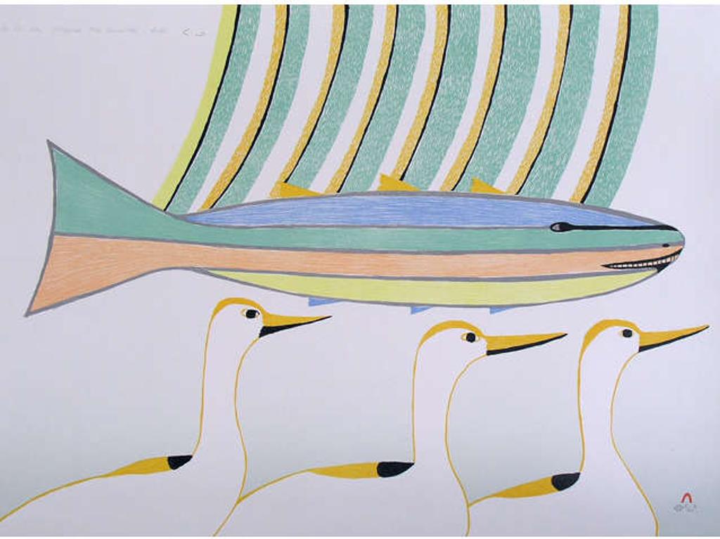 Pudlo Pudlat (1916-1992) - Untitled