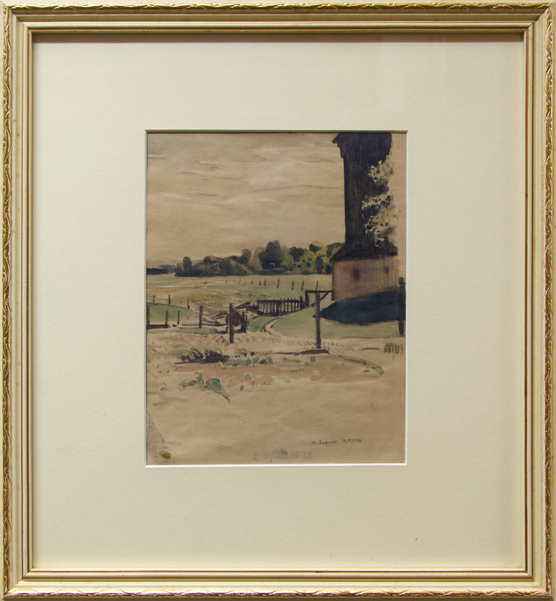 Andreas Christian Gottfried (André) Lapine (1866-1952) - Untitled (Farm Study)